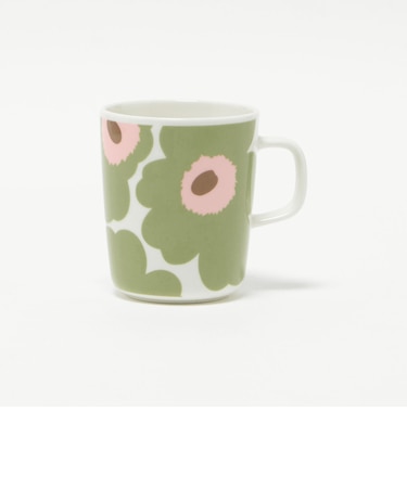 ＜marimekko＞Unikko マグカップ 250ml/ライム