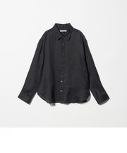 麻 レギュラーカラー シャツ ウォッシャブル