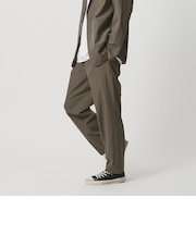 KOMATSU PACK 1プリーツ イージー ワイド テーパード パンツ NO.9 セットアップ対応 撥水 ウォッシャブル