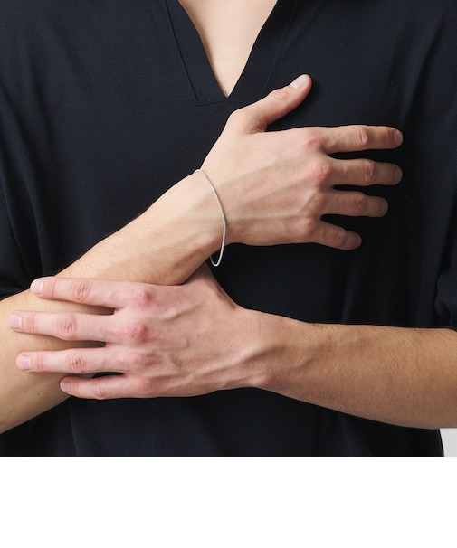 ＜eoa＞スパークル チェーン ブレスレット