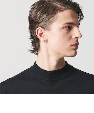 ＜eoa＞ストーン スタッズ ピアス