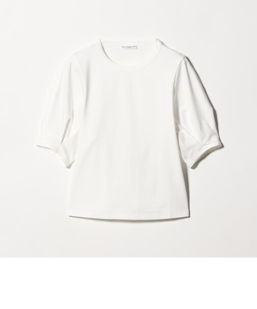 コットンスムース タック ショートスリーブ プルオーバー