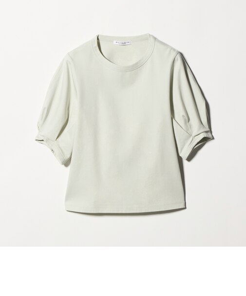 コットンスムース タック ショートスリーブ プルオーバー