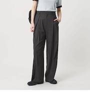 2タック ワイドパンツ 吸水速乾 防シワ