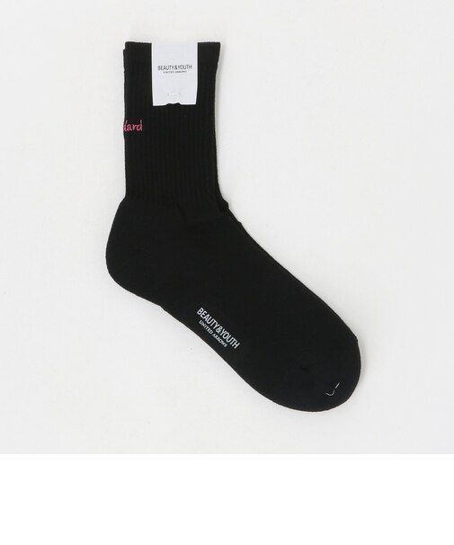 フリーダム スタンダード エンブロイダリー ロゴ クウォーター ソックス