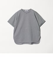 コットン天竺 ラウンドヘム Tシャツ