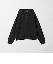 コットン UVカット ジップパーカー