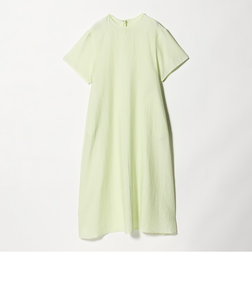 シアー バックリボン ワンピース ウォッシャブル