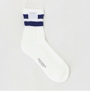 ツーライン ソフト パイル クウォーター ソックス