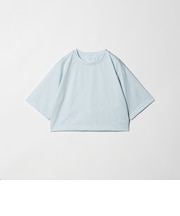 コットンポリエステル クロップド Tシャツ