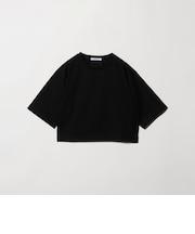 コットンポリエステル クロップド Tシャツ