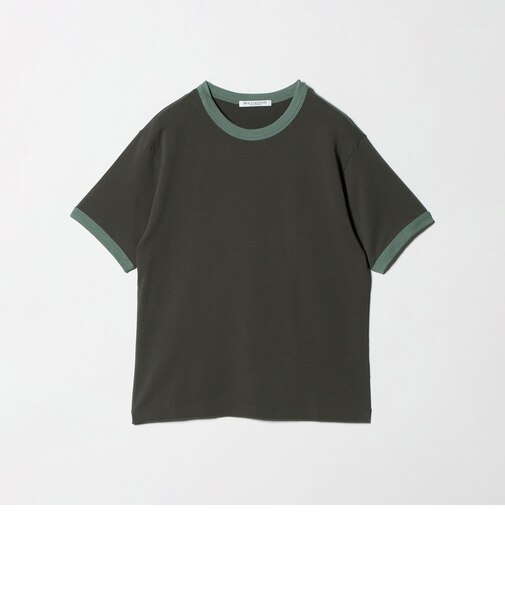 コットン シアー リンガーTシャツ
