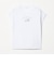 コットン ロゴプリント フレンチスリーブ Tシャツ
