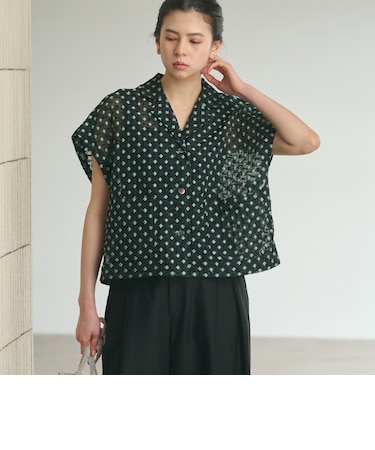 シアージャガード ショートスリーブ シャツ