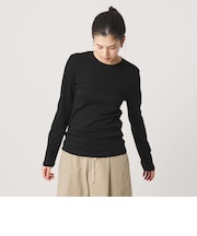 オーガニックコットンフライス ロングスリーブTシャツ