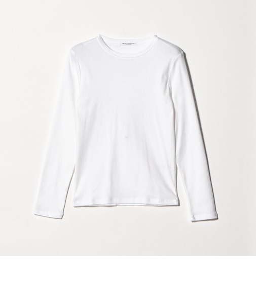 オーガニックコットンフライス ロングスリーブTシャツ