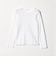 オーガニックコットンフライス ロングスリーブTシャツ