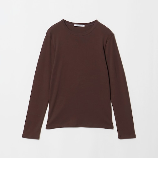 オーガニックコットンフライス ロングスリーブTシャツ