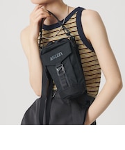 ＜AIGLE＞アーバン ボトルケース ショルダーバッグ 2WAY はっ水