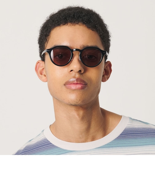 【別注】＜KANEKO OPTICAL（金子眼鏡）＞Matt マット ダークレンズ サングラス