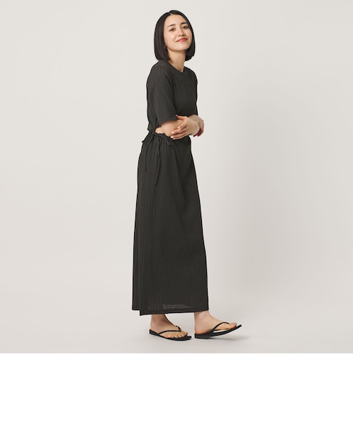 BEAUTY&YOUTH UNITEDARROWS ショートスリーブ ワンピース サイドホール ショートスリーブ ワンピース｜ビューティー＆ユース