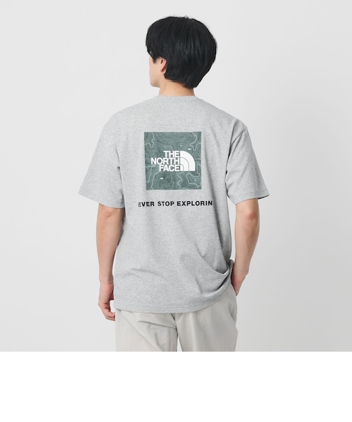 <THE NORTH FACE>バック スクエア トラバース ロゴ Tシャツ