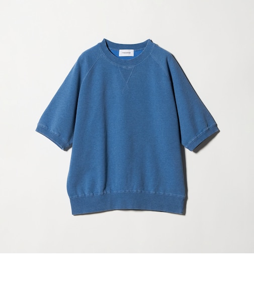 コットン裏毛 ショートスリーブ スウェットプルオーバー