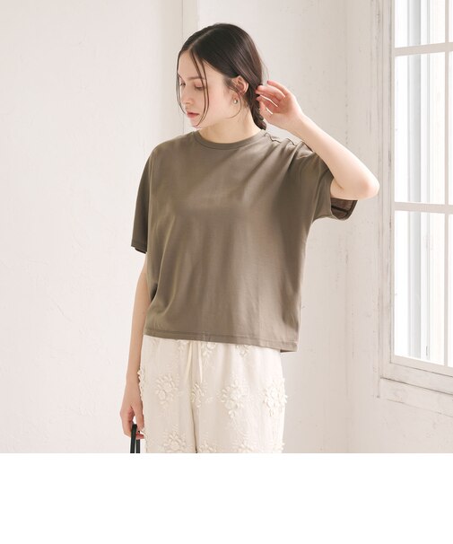 【WEB限定 Wardrobe DAILY MINIMAL】ドルマンスリーブ Tシャツ