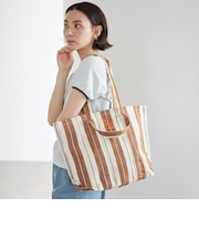 【別注】＜beej＞ストライプ 2WAY トートバッグ