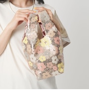 ＜HVISK＞LUMA スパンコール フラワー バッグ
