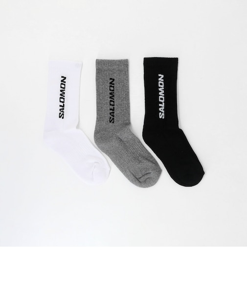 ＜Salomon＞EVERYDAY CREW 3P ソックス