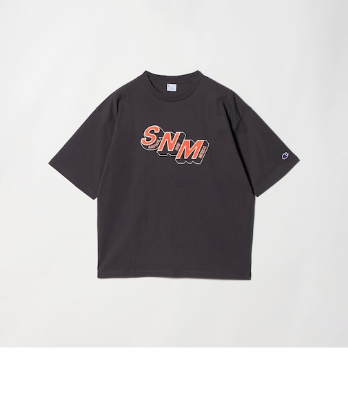 ＜CHAMPION×BEAUTY&YOUTH＞フロッキー Tシャツ