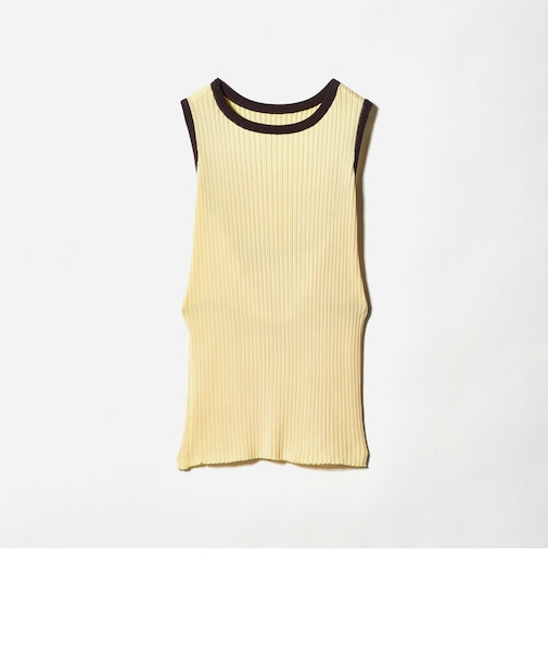 ＜NEPLA.＞リブ 2WAY ノースリーブニット