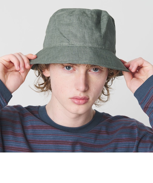 ＜GRILLO＞リネン バケット ハット