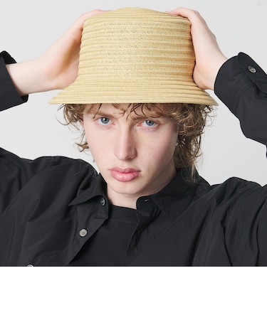 ＜GRILLO＞ペーパー バケット ハット