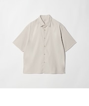 タンブル リネン スクエア シャツ GRANDE型