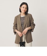 ポリエステル ダブルジャケット 吸水速乾 防シワ ウォッシャブル