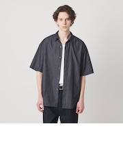 4オンス ストライプ デニム シャツ