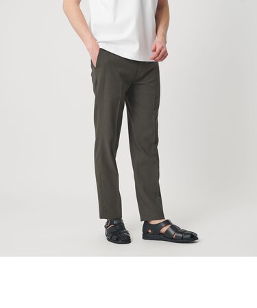 【WEB限定 WARDROBE SMART】 Reflax ノープリーツ スラックス パンツ