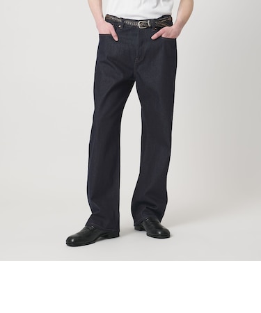 ライトオンス リジッド デニム ルーズ レギュラー パンツ