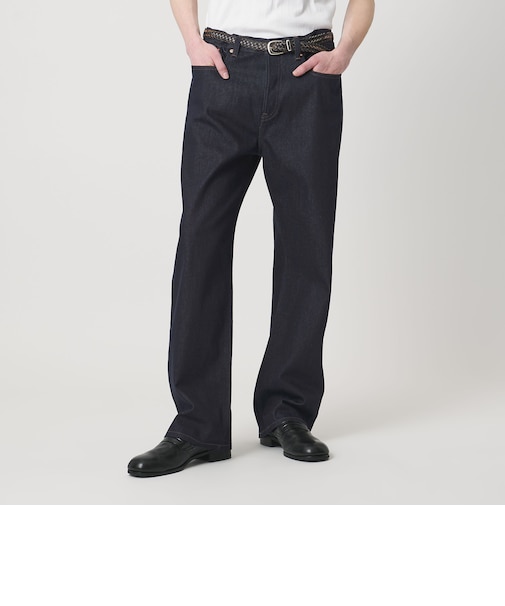 ライトオンス リジッド デニム ルーズ レギュラー パンツ