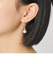 ＜BAITS＞淡水パール スウィング ピアス