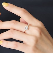 ＜BAITS＞ジルコニア サークル リング