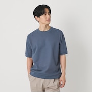 ライト ダブルフェイス ジオメ クルーネック Tシャツ 抗菌防臭