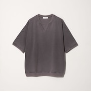 ガーメントダイ クルーネック スキッパー