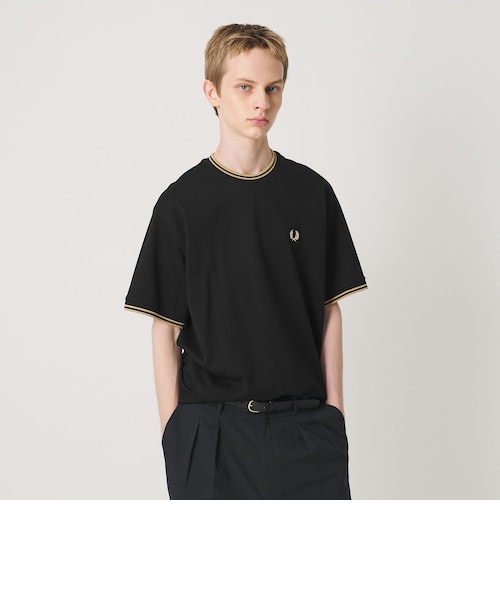 別注】＜FRED PERRY＞ツインティップ クルーネック Tシャツ
