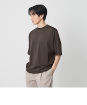 スビン ドルマン ハーフスリーブ クルーネック Tシャツ