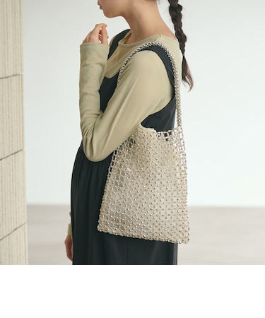 <The Bagmati>グラスビーズ バッグ