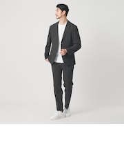 【WEB限定 WARDROBE SMART】 Reflax ポプリン ジャケット＆イージーパンツ