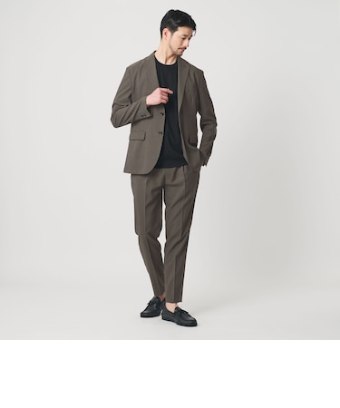 【WEB限定 WARDROBE SMART】 Reflax ポプリン ジャケット＆イージーパンツ